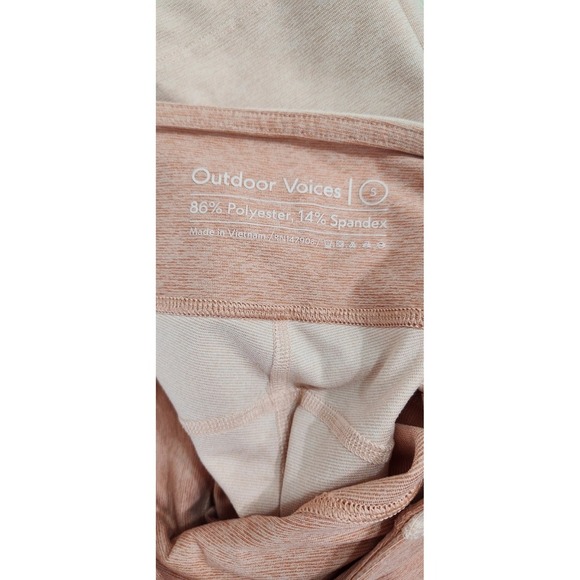 Outdoor voices x madewell • Pink Two Tone activewear leggings, Small - Picture 7 of 7